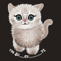 Best Cute Furry Cat T  Shirt Cute Kitty T  Shirt Tank Top | Artistshot