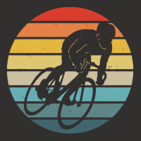 Biker T  Shirt Bicyclist Silhouette On A Distressed Retro Sunset Graph Champion Hoodie | Artistshot