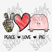 Peace Love Pig Socks | Artistshot