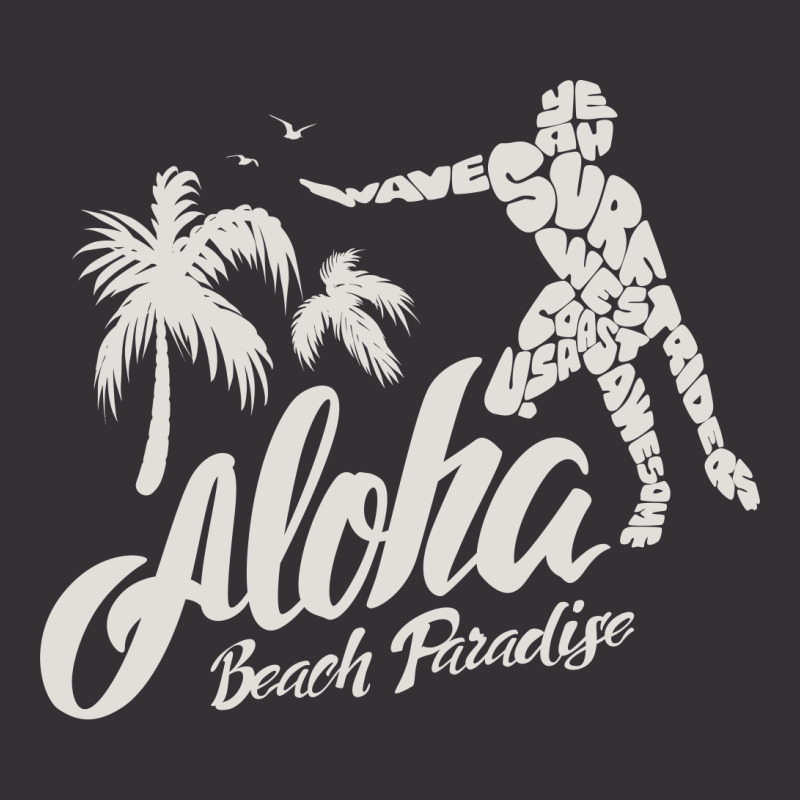 Aloha Beach Paradise Vintage Hoodie by Chiks | Artistshot