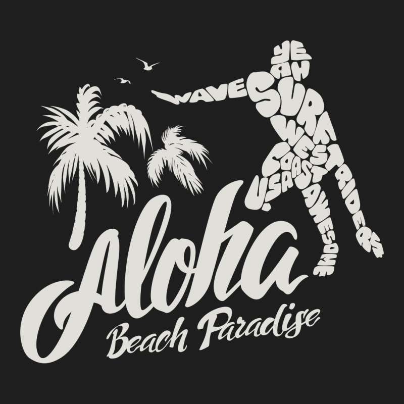 Aloha Beach Paradise Classic T-shirt by Chiks | Artistshot