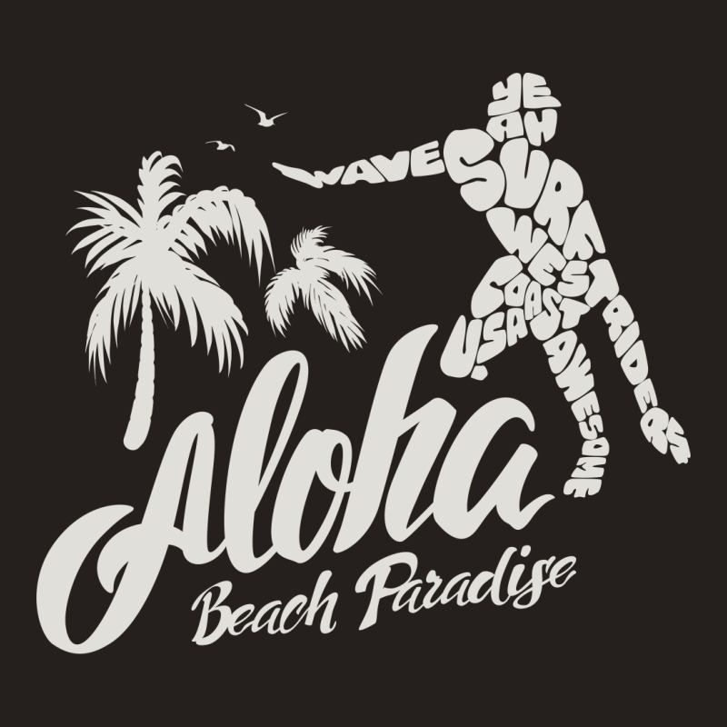 Aloha Beach Paradise Tank Top by Chiks | Artistshot