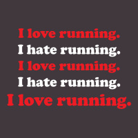 I Love Running I Hate Running Youth Tee | Artistshot