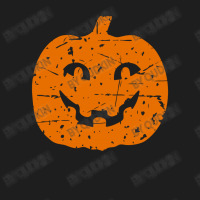 Pumpkin Vintage Smile Classic T-shirt | Artistshot