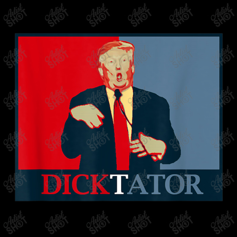 Dicktator Trump Men's Long Sleeve Pajama Set | Artistshot