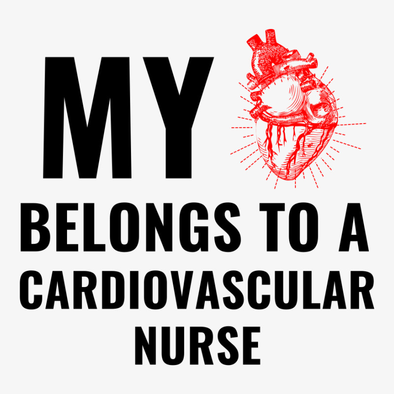 Cardiovascular Nurse  Funny Heart Ladies Fitted T-shirt | Artistshot