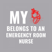 Emergency Room Nurse Funny Heart White Youth 3/4 Sleeve | Artistshot