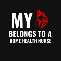 Home Health Nurse Funny Heart White Baby Beanies | Artistshot