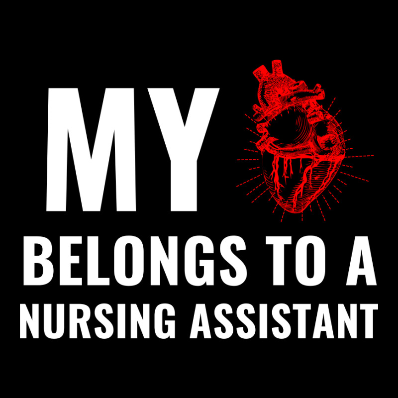 Nursing Assistant Funny Heart White Youth Hoodie | Artistshot