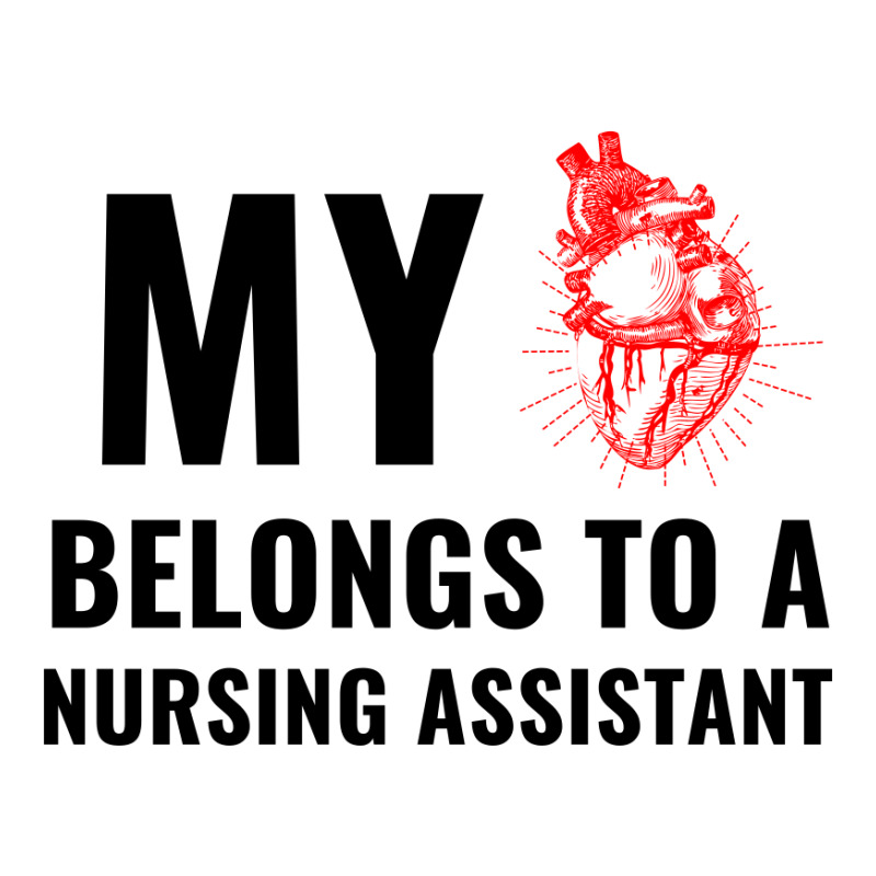 Nursing Assistant Funny Heart Baby Bodysuit | Artistshot