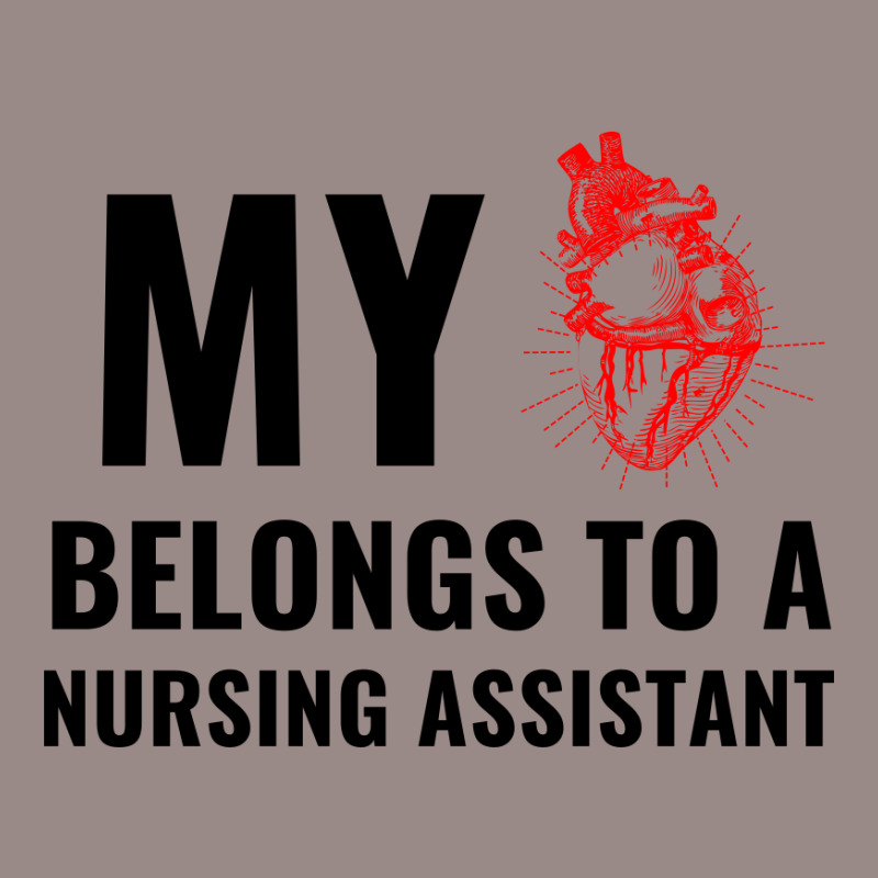 Nursing Assistant Funny Heart Vintage T-Shirt by Perfect Designers | Artistshot