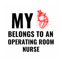 Operating Room Nurse Funny Heart Baby Bodysuit | Artistshot