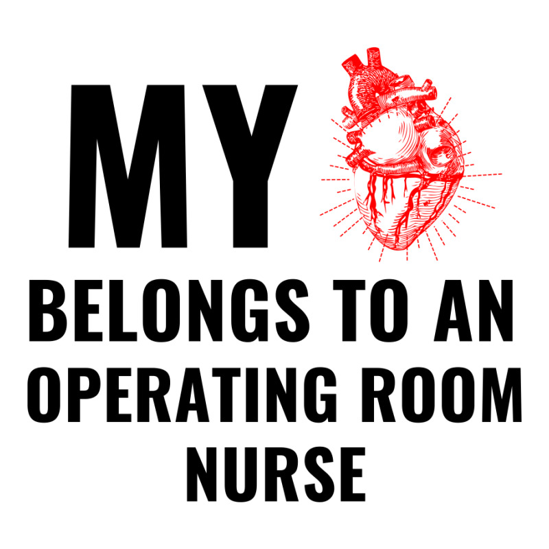 Operating Room Nurse Funny Heart Baby Bodysuit | Artistshot