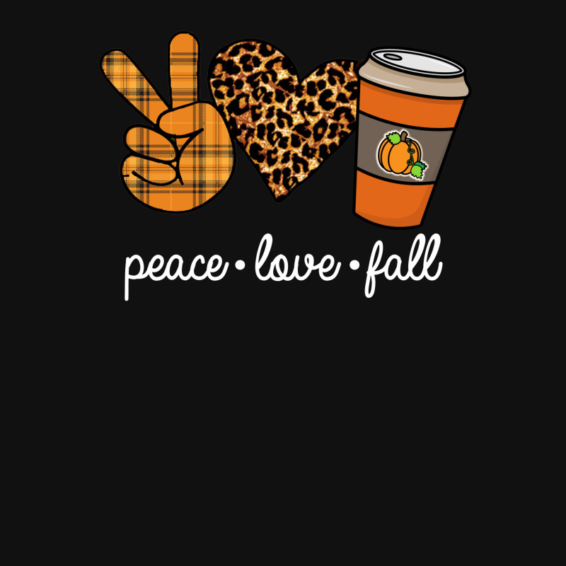 Peace Love Fall For Dark Baby Beanies by autlu2024 | Artistshot