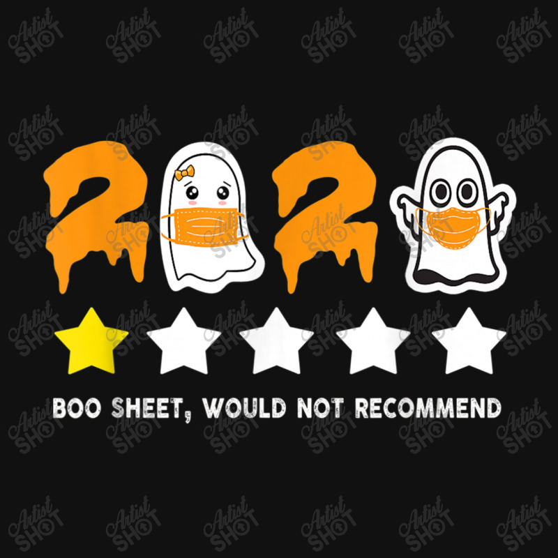 2020 Review One Star Rating Boo Sheet License Plate Frame | Artistshot