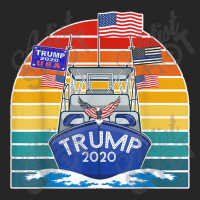 Trump Boat Parade 2020 Ladies Fitted T-shirt | Artistshot