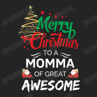 Merry Christmas To A Momma Of Great Awesome 3/4 Sleeve Shirt | Artistshot