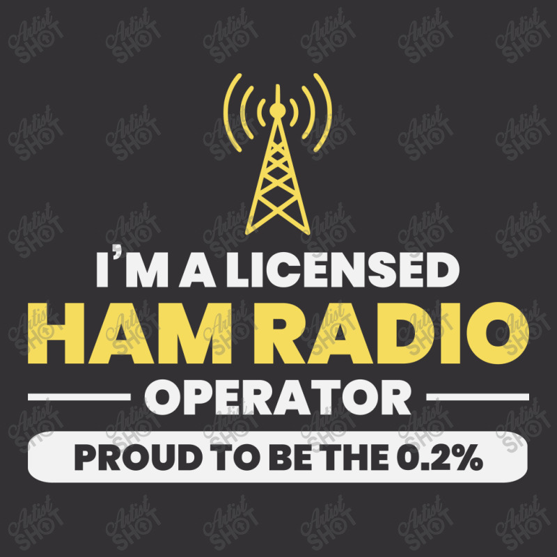 Amateur Ham Radio Operator Dad Grandpa Funny Gift Vintage Short by Tasteful Tees | Artistshot