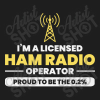 Amateur Ham Radio Operator Dad Grandpa Funny Gift Classic T-shirt | Artistshot