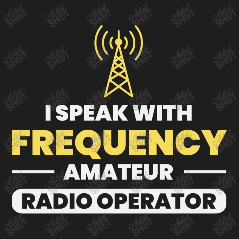 Amateur Ham Radio Operator Dad Grandpa Funny Gift Classic T-shirt by Tasteful Tees | Artistshot