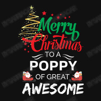 Merry Christmas To A Poppy Of Great Awesome Baby Bibs | Artistshot