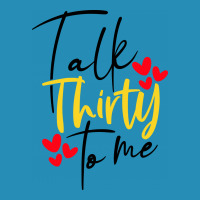 Talk Thirty To Me Women's Triblend Scoop T-shirt | Artistshot