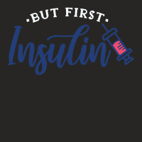 First Insulin Ladies Fitted T-shirt | Artistshot