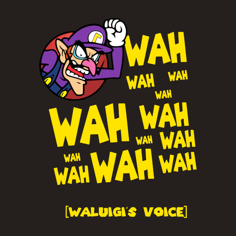 Waluigi Voice ( Wah ) Tank Top by agus loli | Artistshot