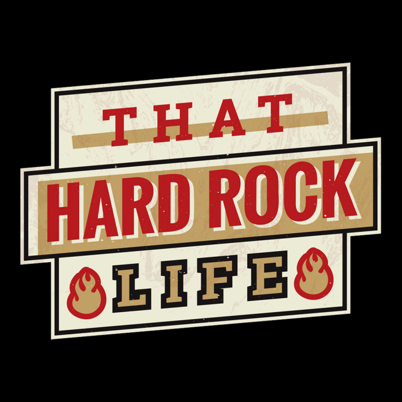 Hard Rock Life Cropped Hoodie | Artistshot