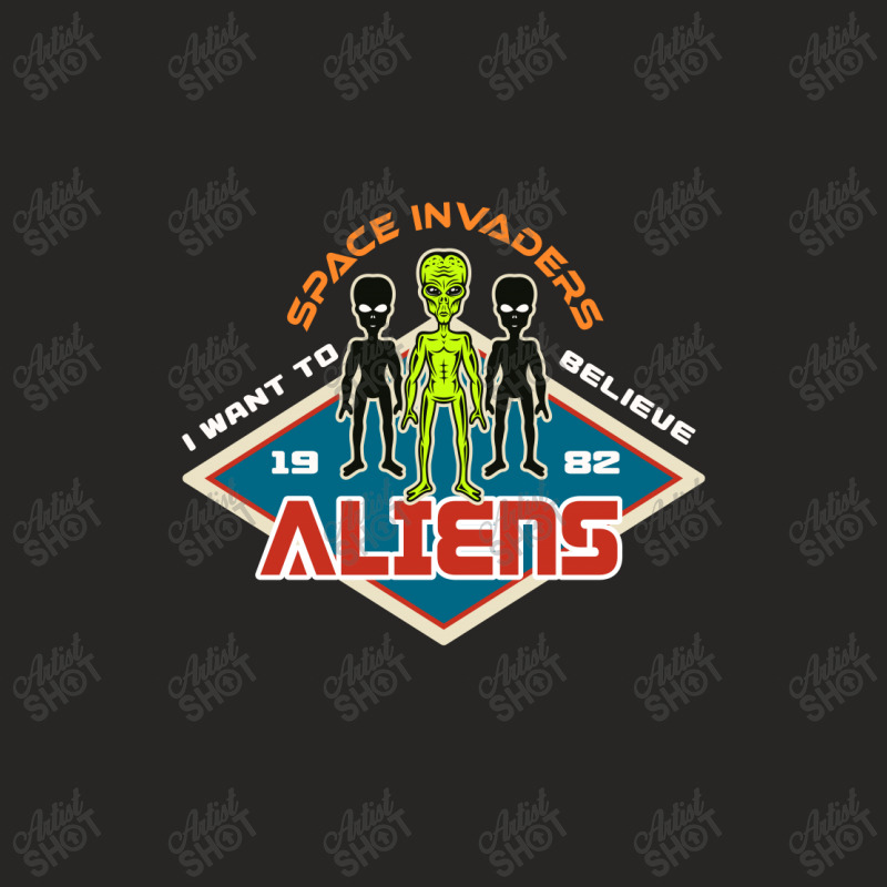 Aliens Ladies Fitted T-Shirt by Disgus_Thing | Artistshot