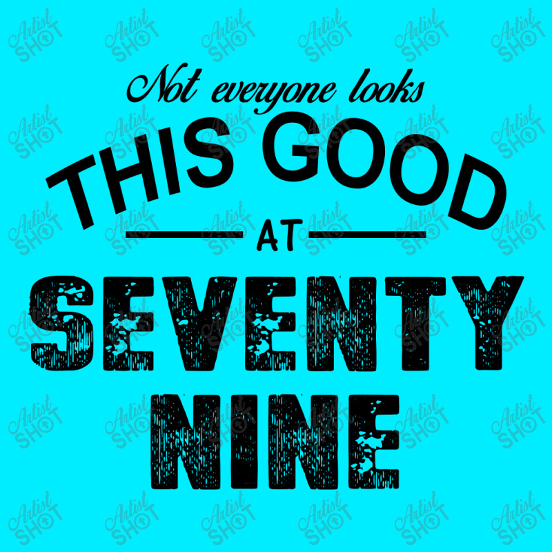 Not Everyone Looks This Good At Seventy Nine Oval Keychain | Artistshot