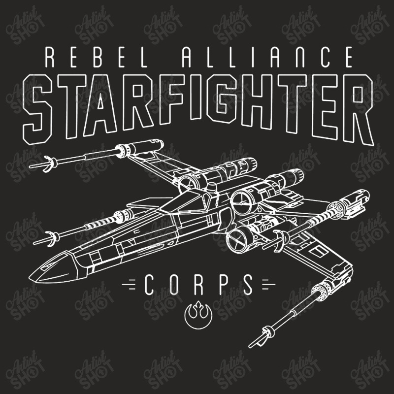 Rebel Alliance Starfighter Corps Ladies Fitted T-Shirt by Firework Tess | Artistshot