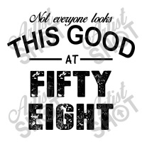 Not Everyone Looks This Good At Fifty Eight Ribbon Keychain | Artistshot