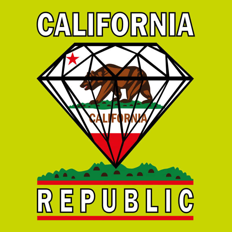 California Diamond Republic Frp Round Keychain | Artistshot