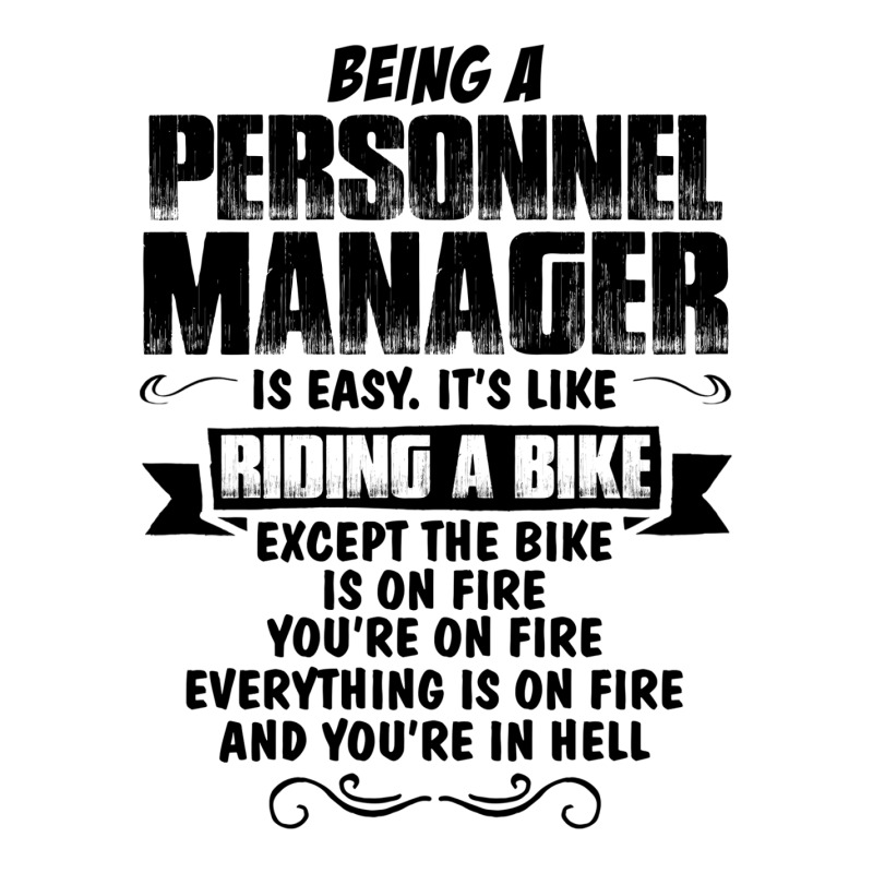 Being A Personnel Manager Copy Zipper Hoodie | Artistshot
