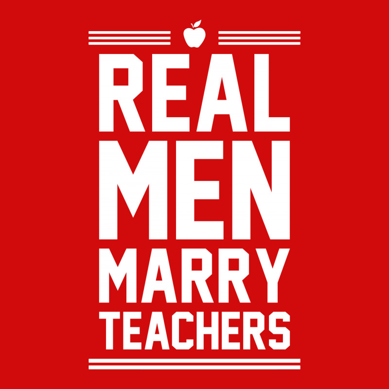 Real Men Marry Teachers Silver Rectangle Keychain | Artistshot