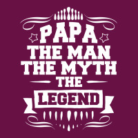 Papa The Man The Myth The Legend Round Keychain | Artistshot