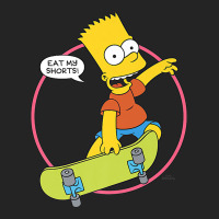 The Simpsons Bart Simpson Eat My Shorts Premium T Shirt 3/4 Sleeve Shirt | Artistshot