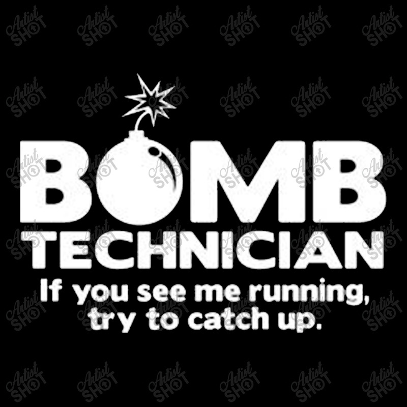 Bomb Technician   If You See Me Run Toddler Sweatshirt by charlesr | Artistshot