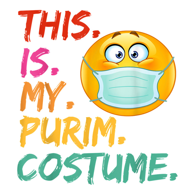 This Is My Purim Costume Funny Jewish Face Mask T Shirt Youth Sweatshirt | Artistshot