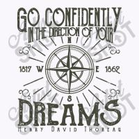 Go Confidently In The Direction Of Your Dreams, Vintage Retro Design Tank Top | Artistshot