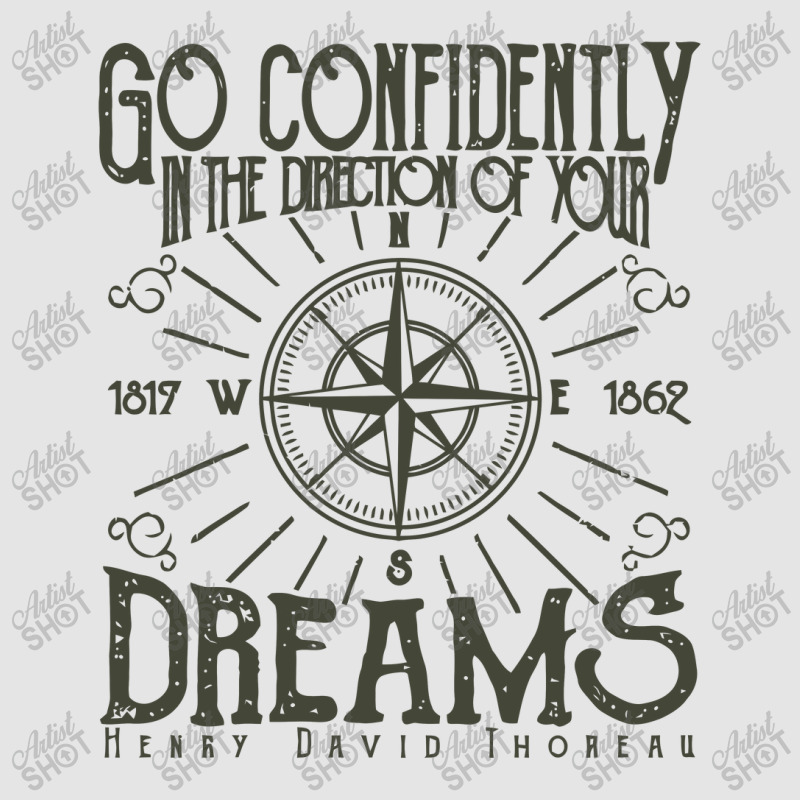 Go Confidently In The Direction Of Your Dreams, Vintage Retro Design Exclusive T-shirt | Artistshot