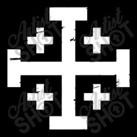 Crusader Cross Of Jerusalem Adjustable Cap | Artistshot