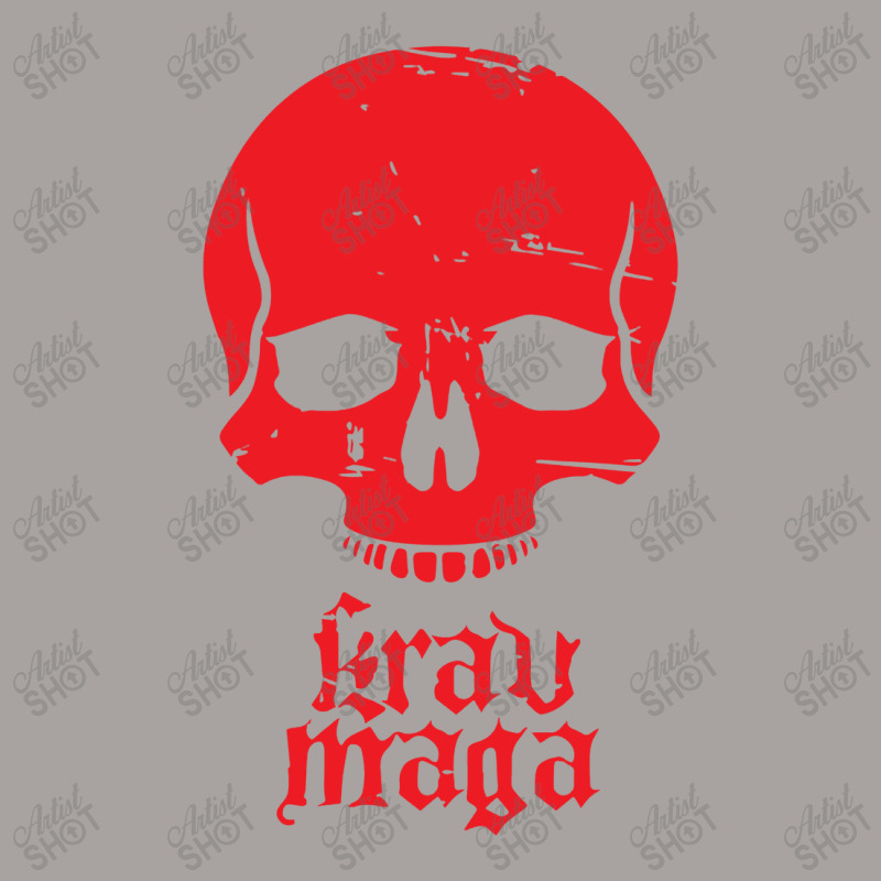 Distressed Krav Maga Skull Racerback Tank by gunungduwure | Artistshot