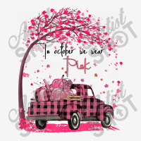 In October We Wear Pink Truck Pumpkin Breast Cancer Classic T-shirt | Artistshot