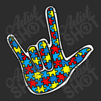 Asl Love Sign Language Autism Gift Awareness Support Autism Exclusive T-shirt | Artistshot