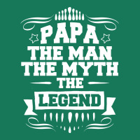 Papa The Man The Myth The Legend Octagon Keychain | Artistshot