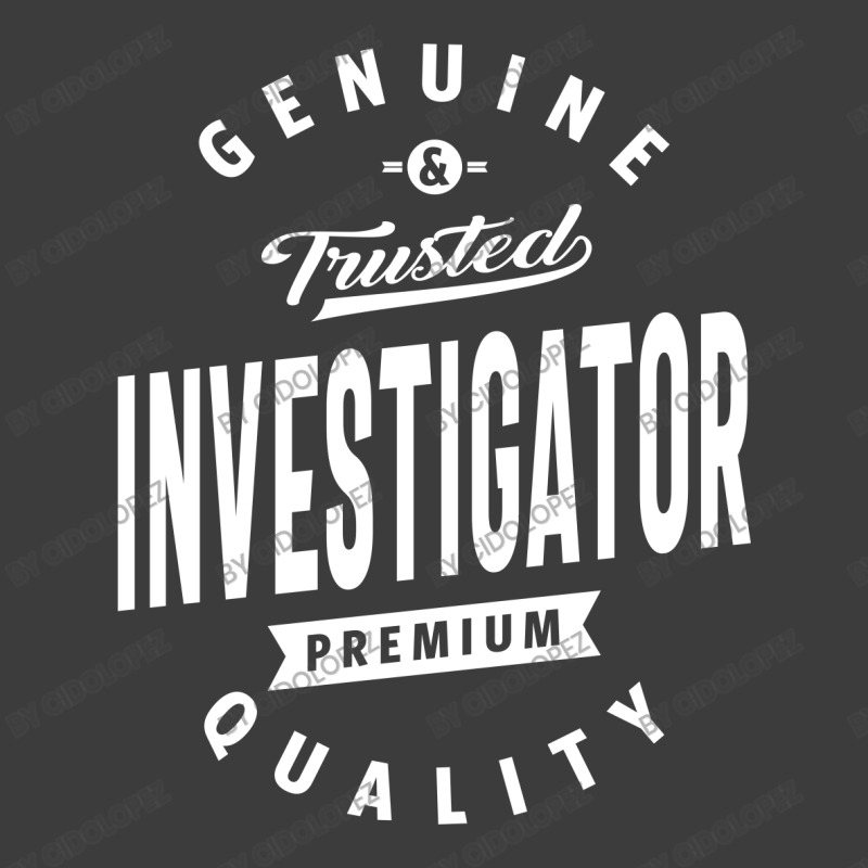 Investigator Shirt Job Title Gift Men's Polo Shirt by cidolopez | Artistshot