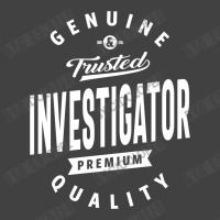 Investigator Shirt Job Title Gift Vintage T-shirt | Artistshot