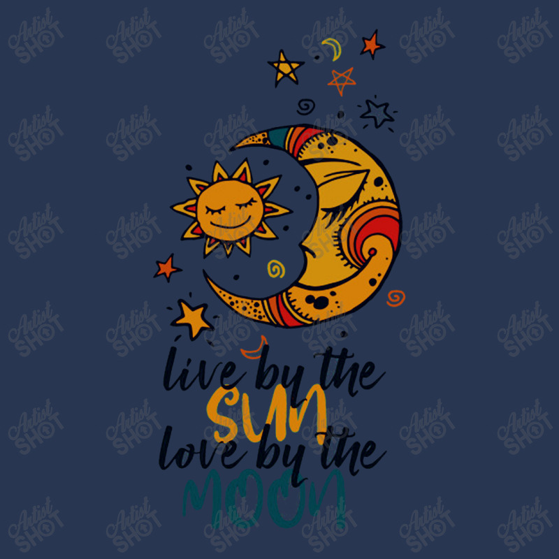 Live By The Sun Love By The Moon Men Denim Jacket | Artistshot